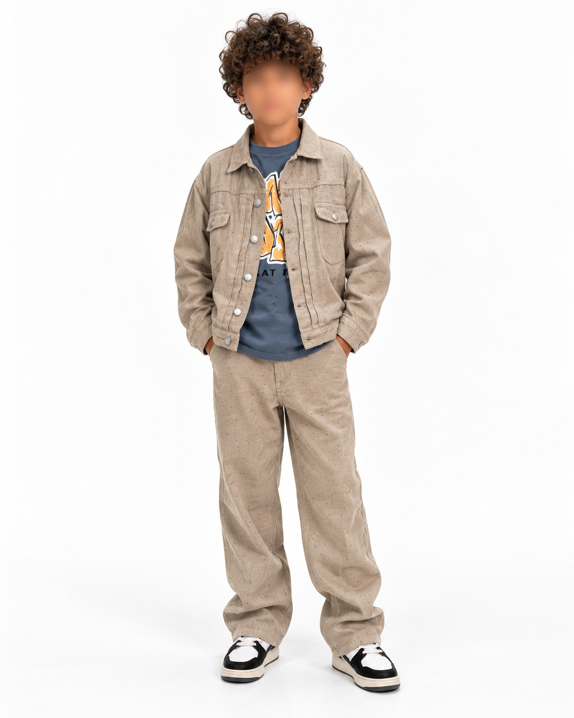 ✨ Ensemble Enfant 2 Pièces – Style Tendance & Élégance Unique