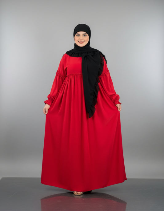 Robe Rouge Élégante