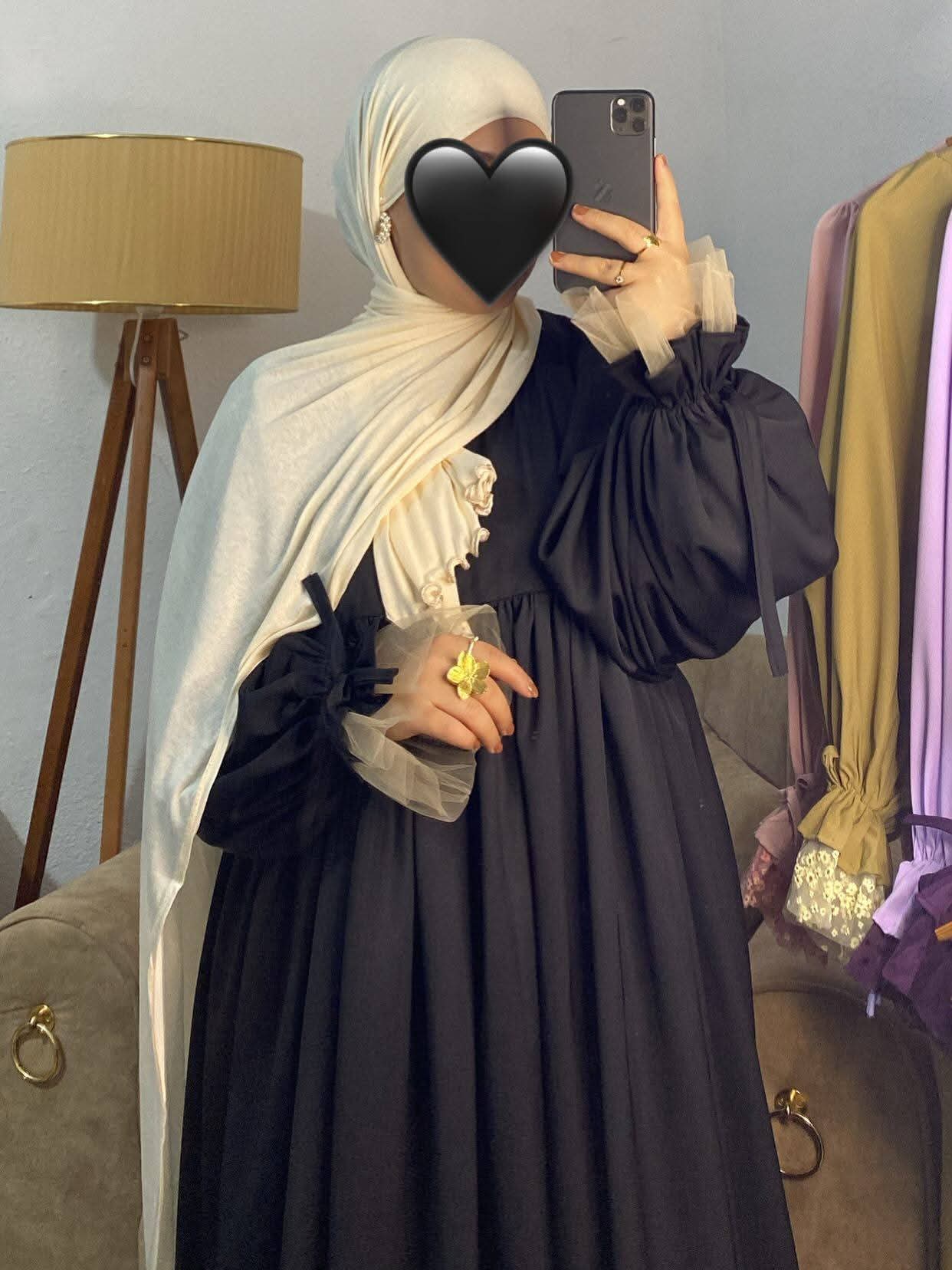 sleeve abaya