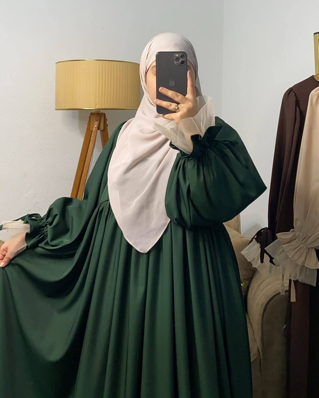 sleeve abaya