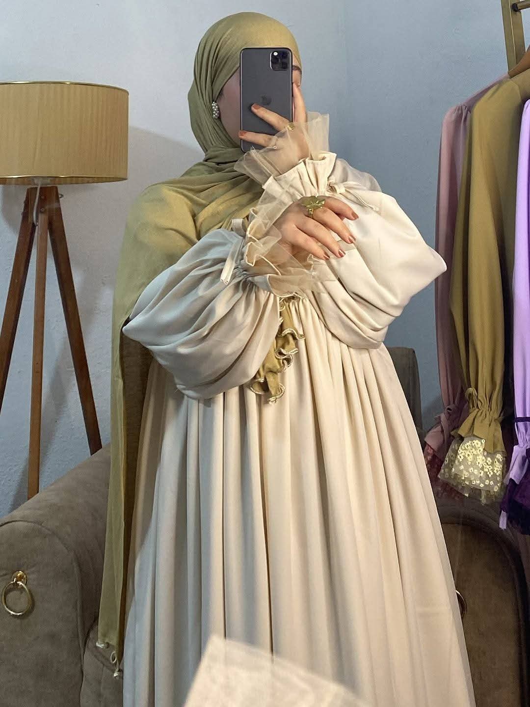 sleeve abaya