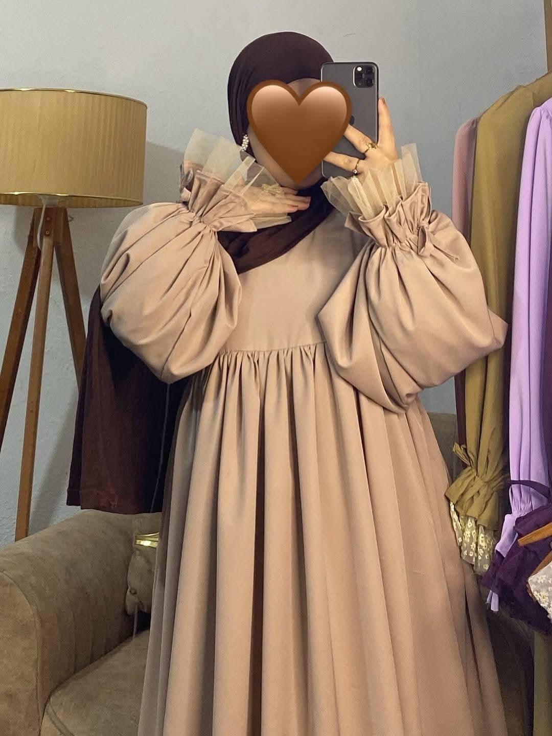 sleeve abaya